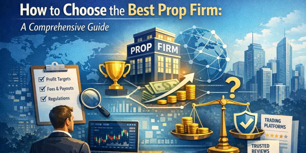 How to Choose the Best Prop Firm: A Comprehensive Guide