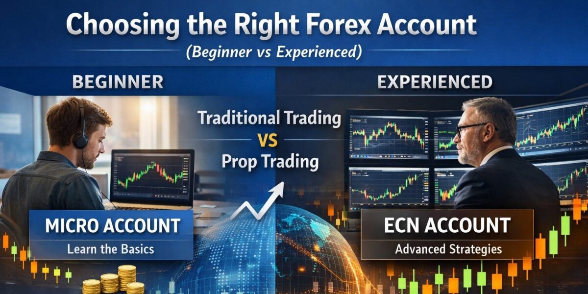 Choosing the Right Forex Account (Beginner vs Experienced)
