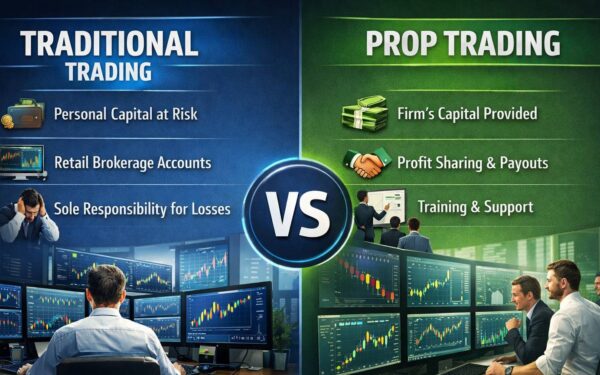 Traditional Trading vs Prop Trading: A Comprehensive Guide