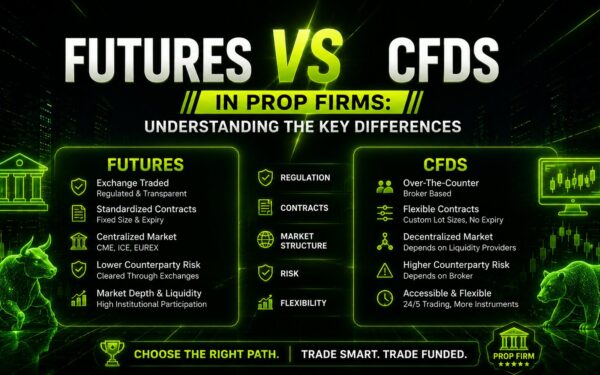 Futures vs CFDs in Prop Firms: Understanding the Key Differences