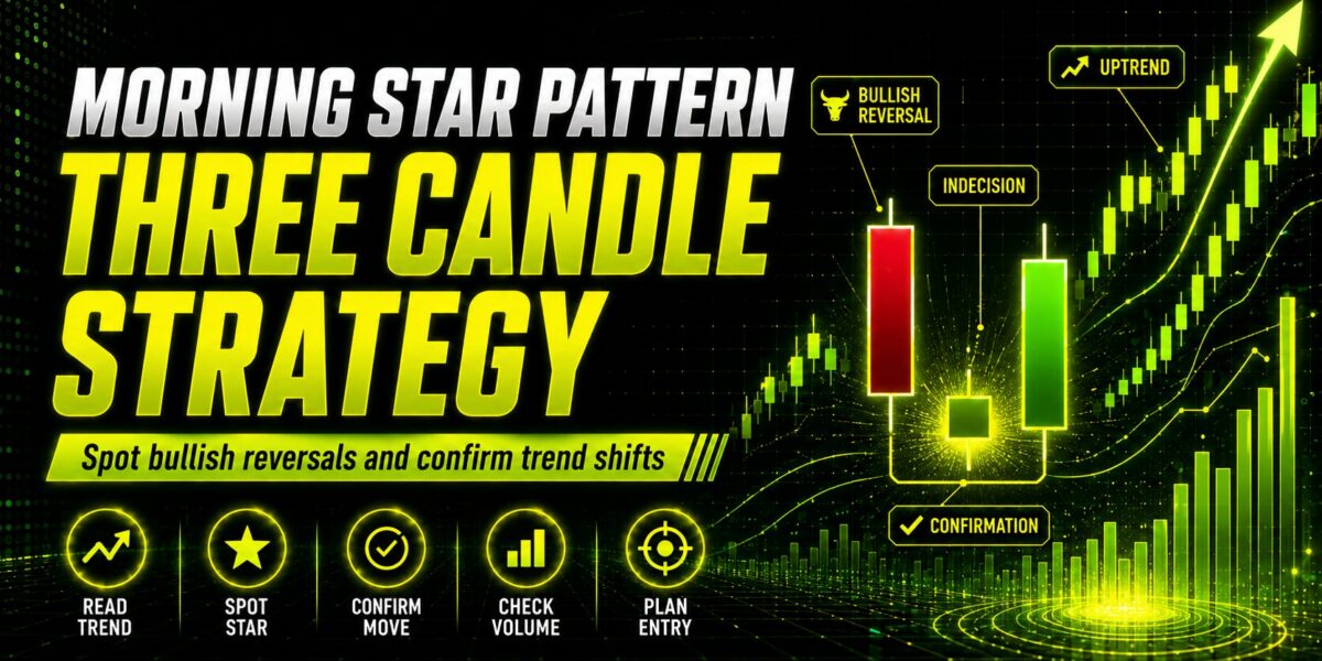 Morning Star Pattern: Three Candle Strategy