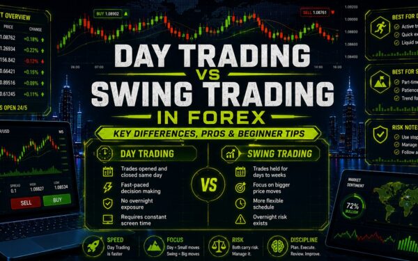 Day Trading vs Swing Trading in Forex