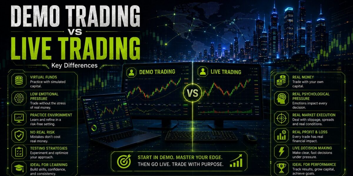 Demo Trading vs Live Trading: Key Differences