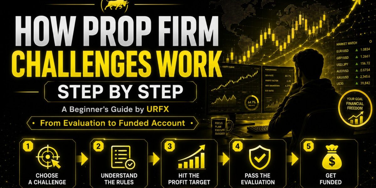 How Prop Firm Challenges Work Step by Step